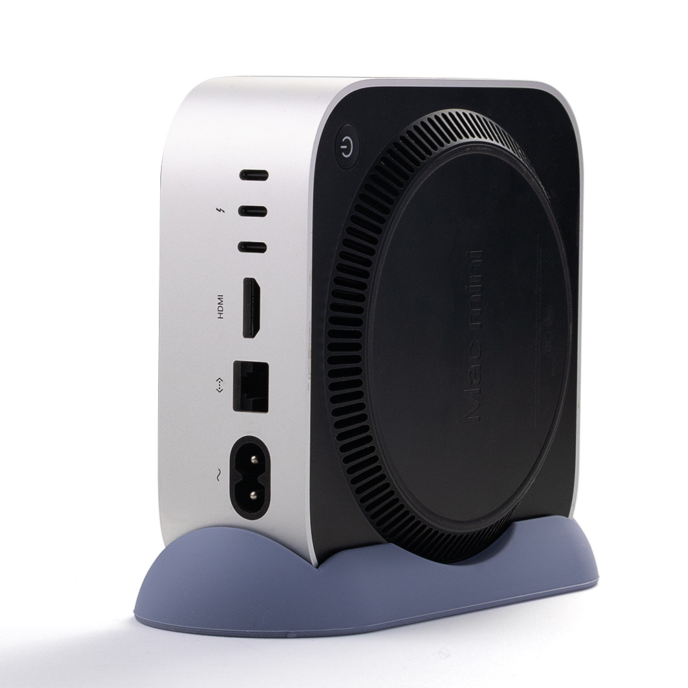 Laptop Stand Riser - Silikon Vertikalständer für Mac Mini M4