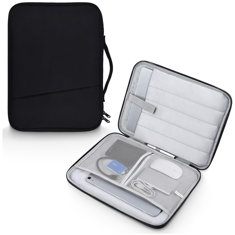 Laptop Accessories Travel Case - Wasserdichte, stoßfeste Laptop-Tragetasche 11 13 Zoll