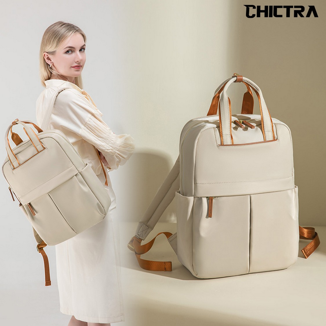 Laptop Accessories Travel Case - CHICTRA 14 Zoll Laptop-Rucksack für Damen