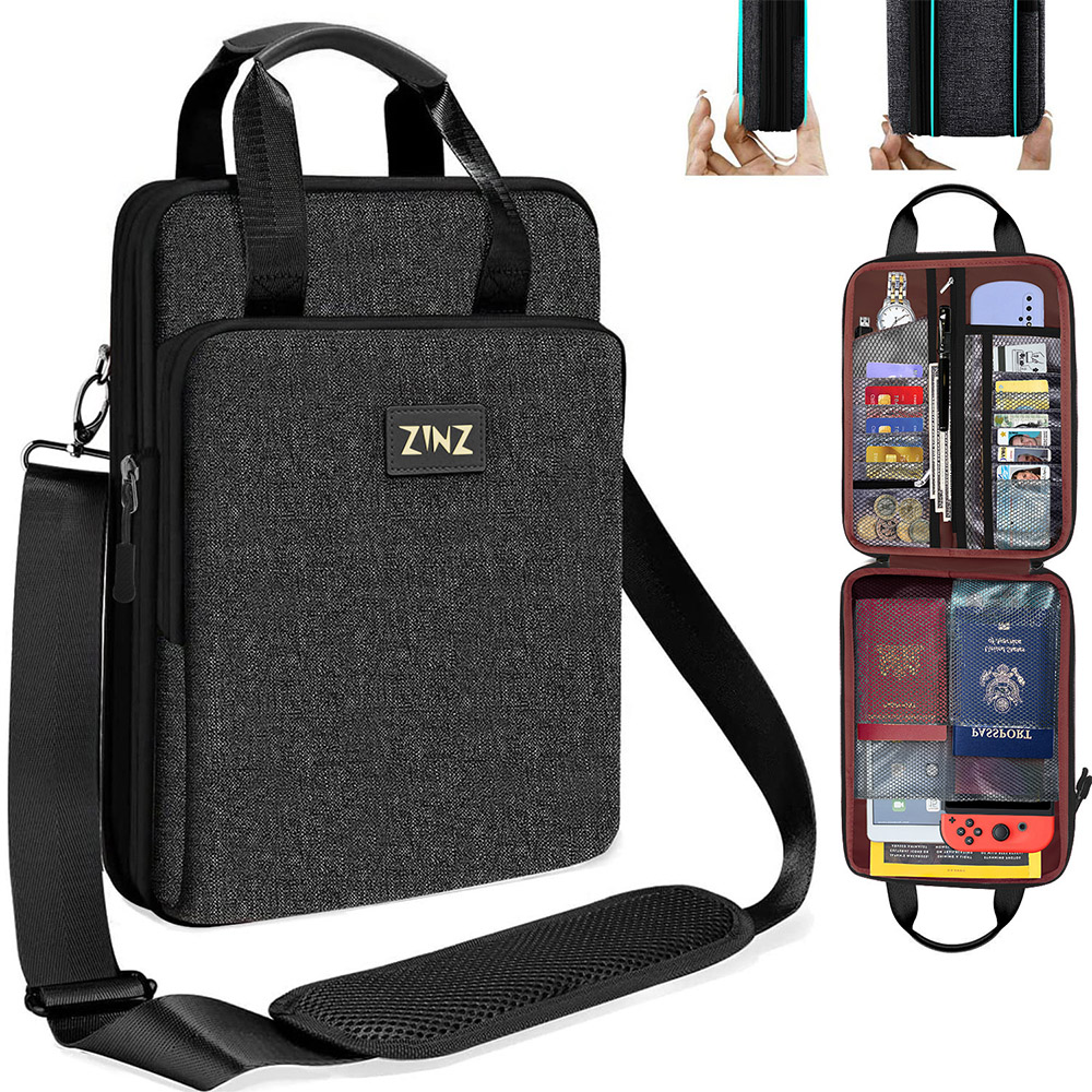 Laptop Accessories Travel Case - 1/2-13 Zoll Laptop-Umhängetasche mit variabler Kapazität