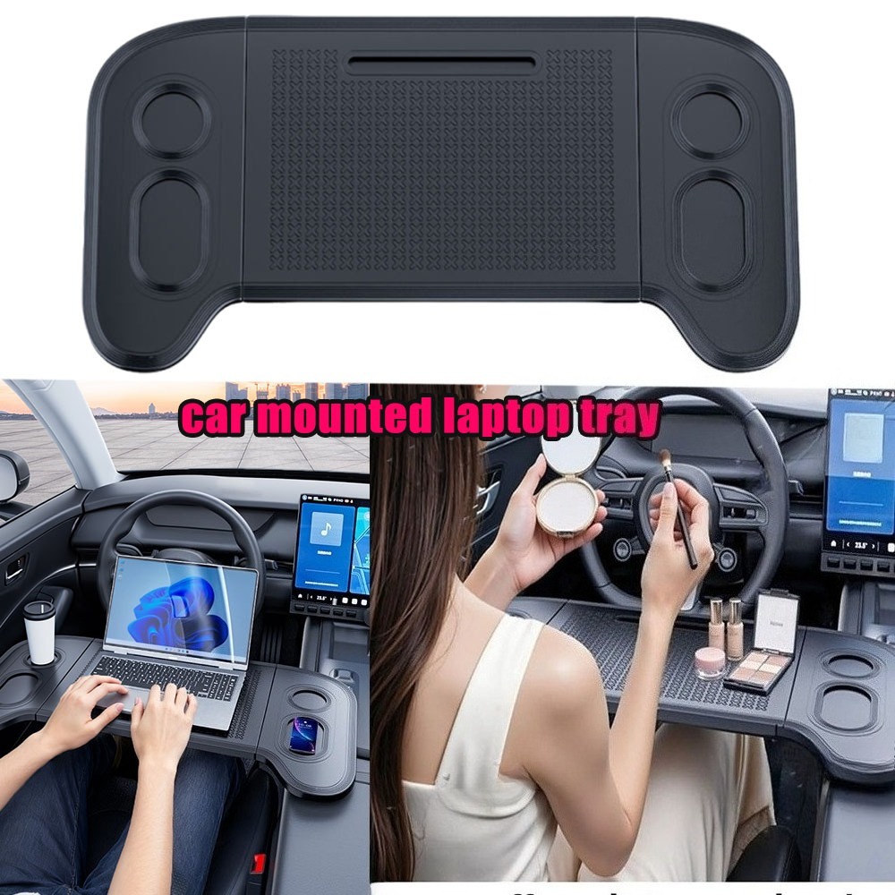 Laptop Accessories - Faltbarer Auto-Laptop-Tisch, Lenkradtisch, Autozubehör für Fahrer,