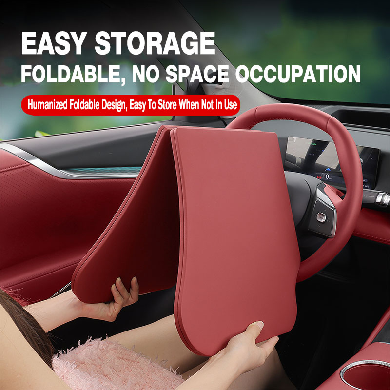 Laptop Accessories - Faltbarer Auto-Lenkradtisch für Tesla Model Y,