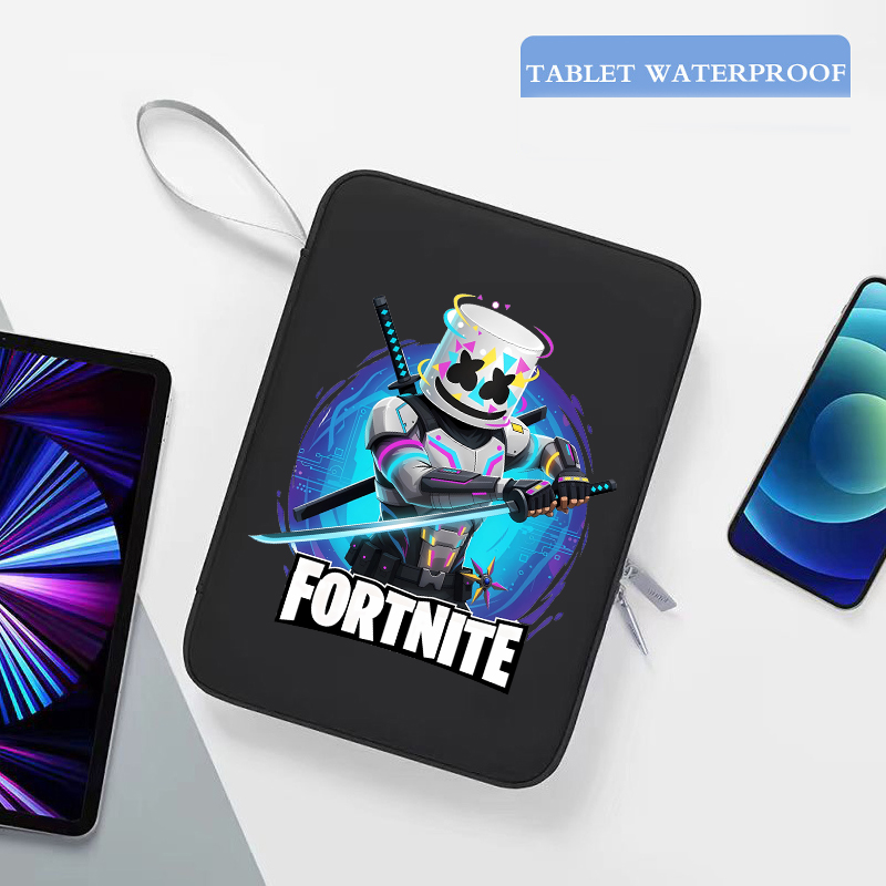 Laptop Accessories Sleeve - Game Fortnites Laptoptasche mit Anime-Aufdruck, schützende