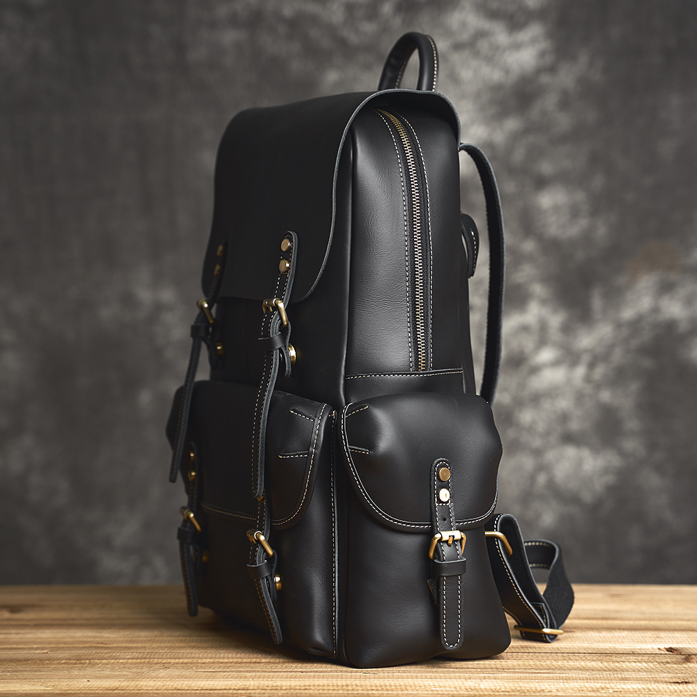 Echtes Leder männer Rucksack C – Laptop Accessories Travel Case Bewertung und Preis