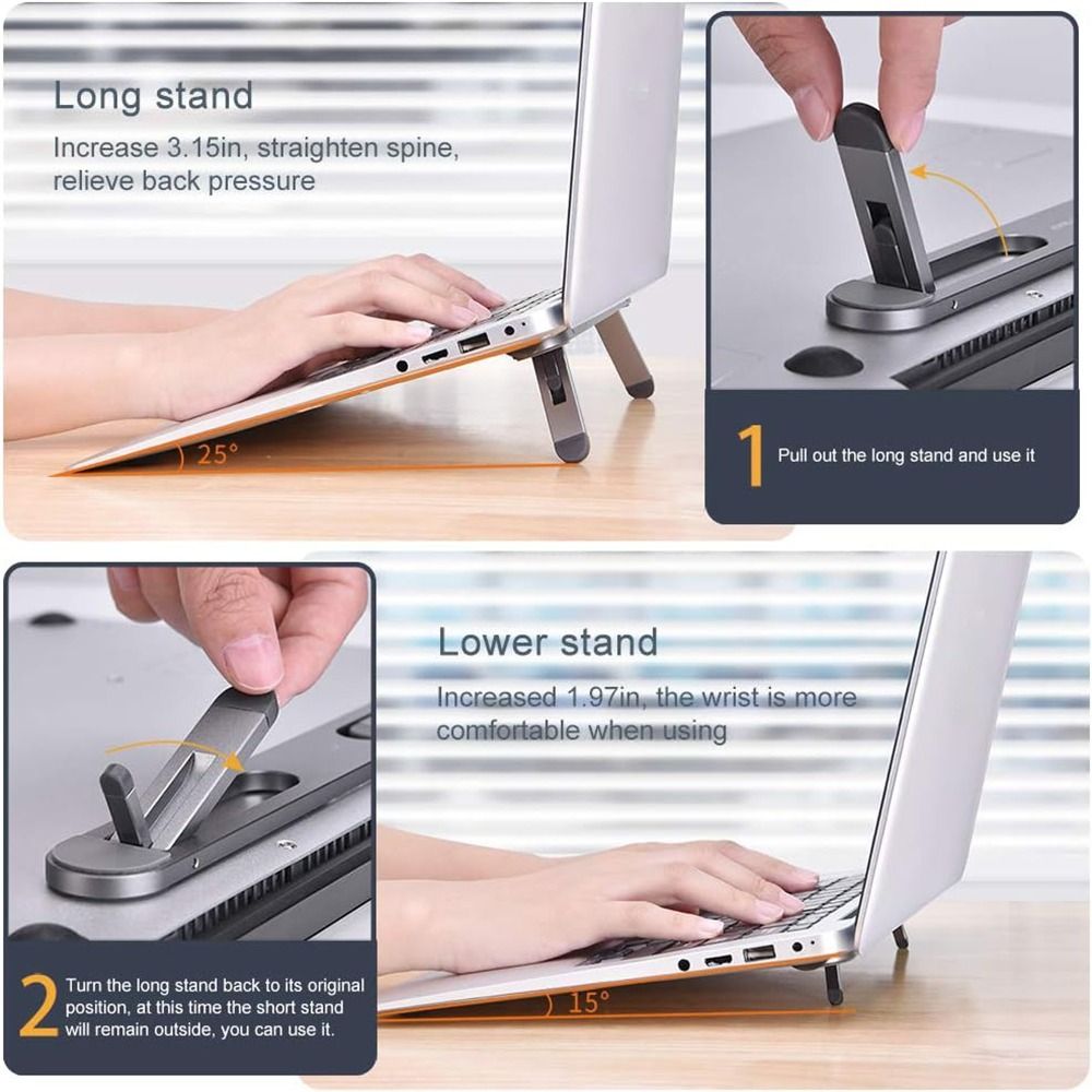 Unsichtbarer Laptop-Ständer, V – Laptop Stand Riser Bewertung und Preis
