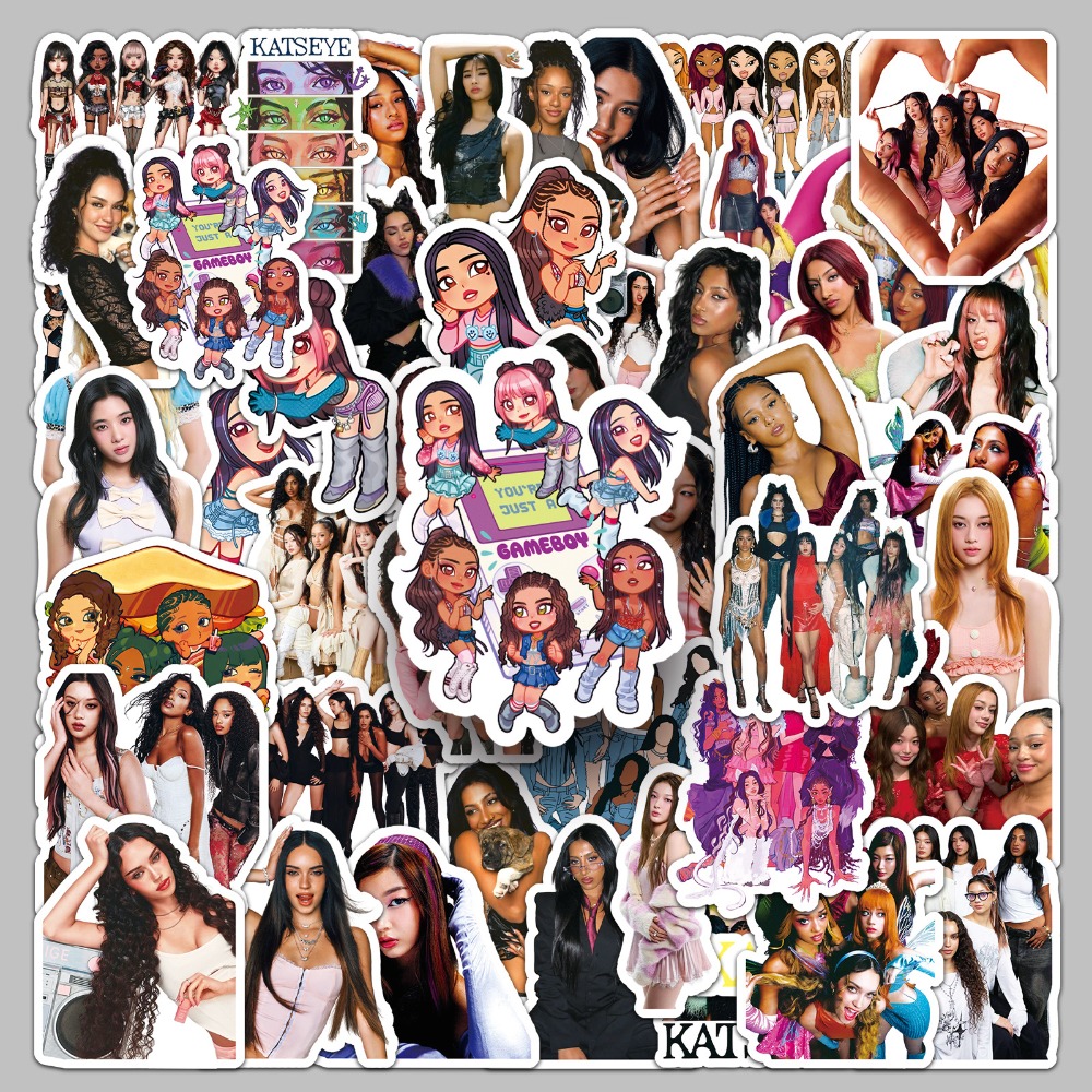 50 Stück Girl Group KATSEYE Gr – Laptop Accessories Girly Bewertung und Preis