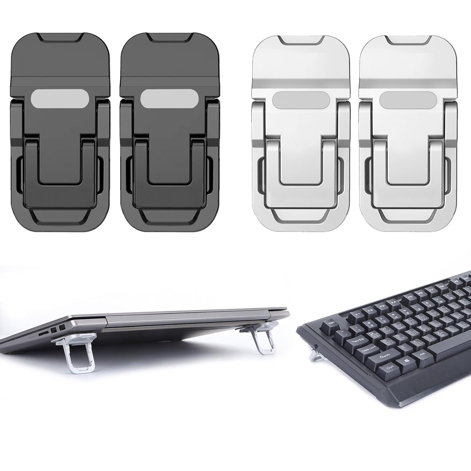 2 Stück Tragbarer Faltbarer La – Laptop Stand Riser Bewertung und Preis