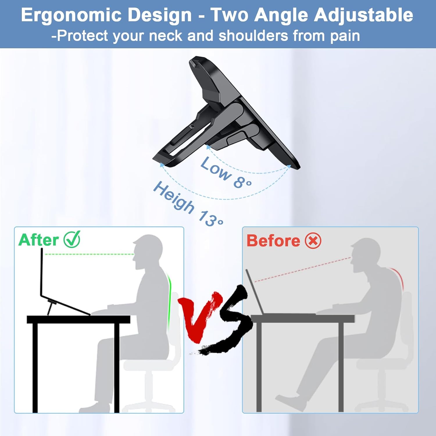 2 Stück Tragbarer Faltbarer La – Laptop Stand Riser Bewertung und Preis