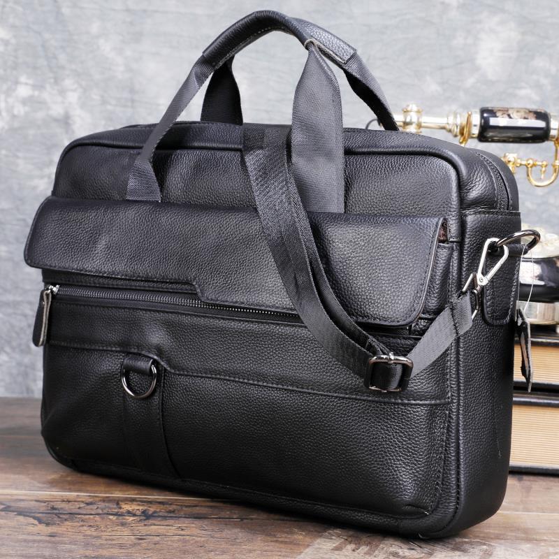 Große männer Echte Leder Handt – Laptop Accessories Travel Case Bewertung und Preis