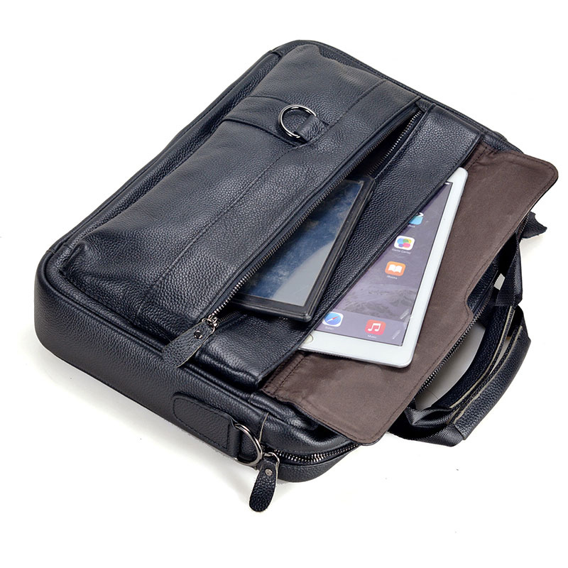 Große männer Echte Leder Handt – Laptop Accessories Travel Case Bewertung und Preis