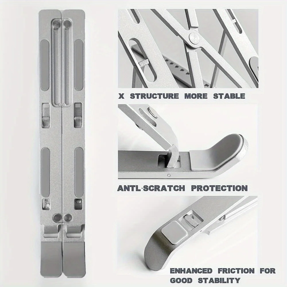 Faltbarer Aluminium-Laptop-Stä – Laptop Stand Riser Bewertung und Preis