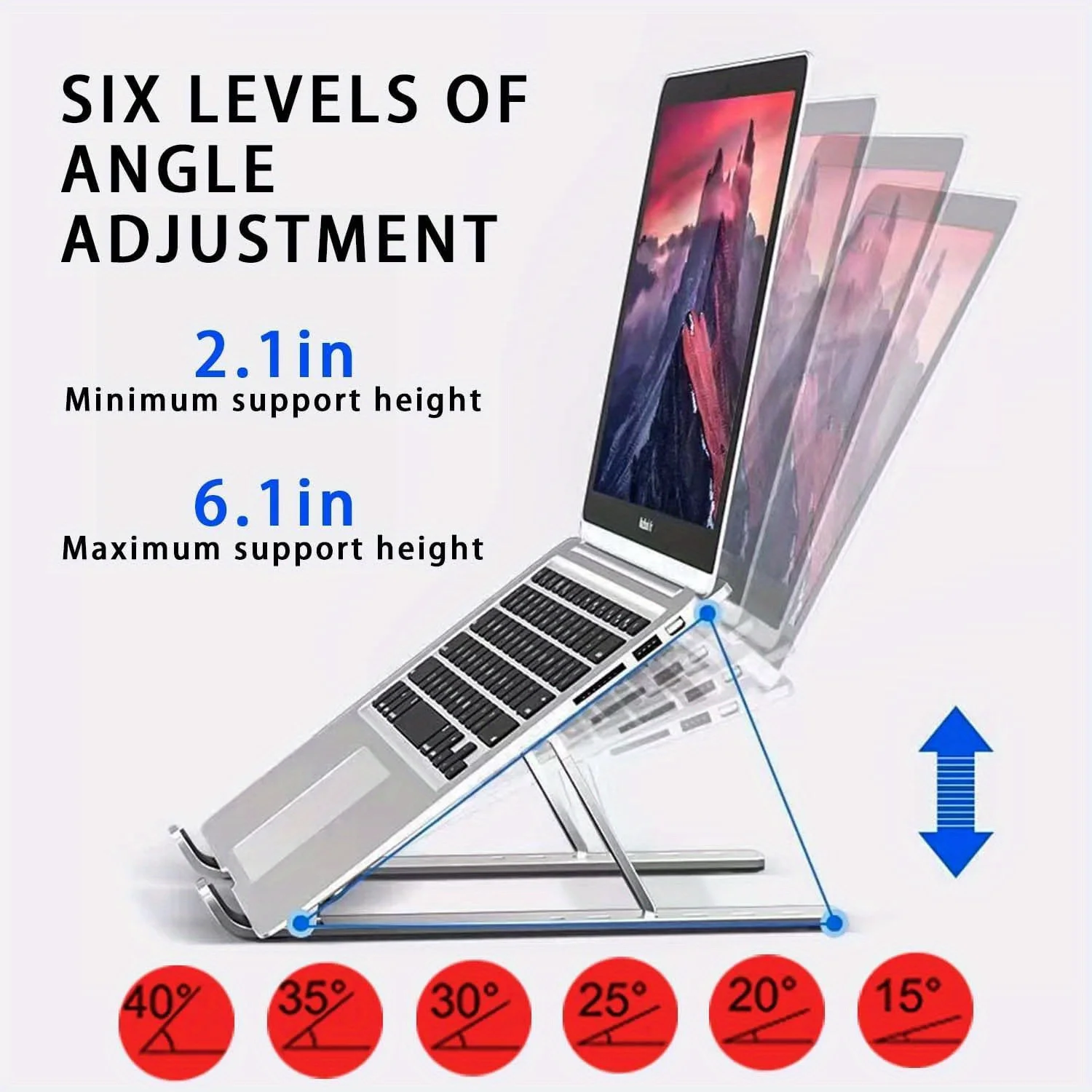 Faltbarer Aluminium-Laptop-Stä – Laptop Stand Riser Bewertung und Preis