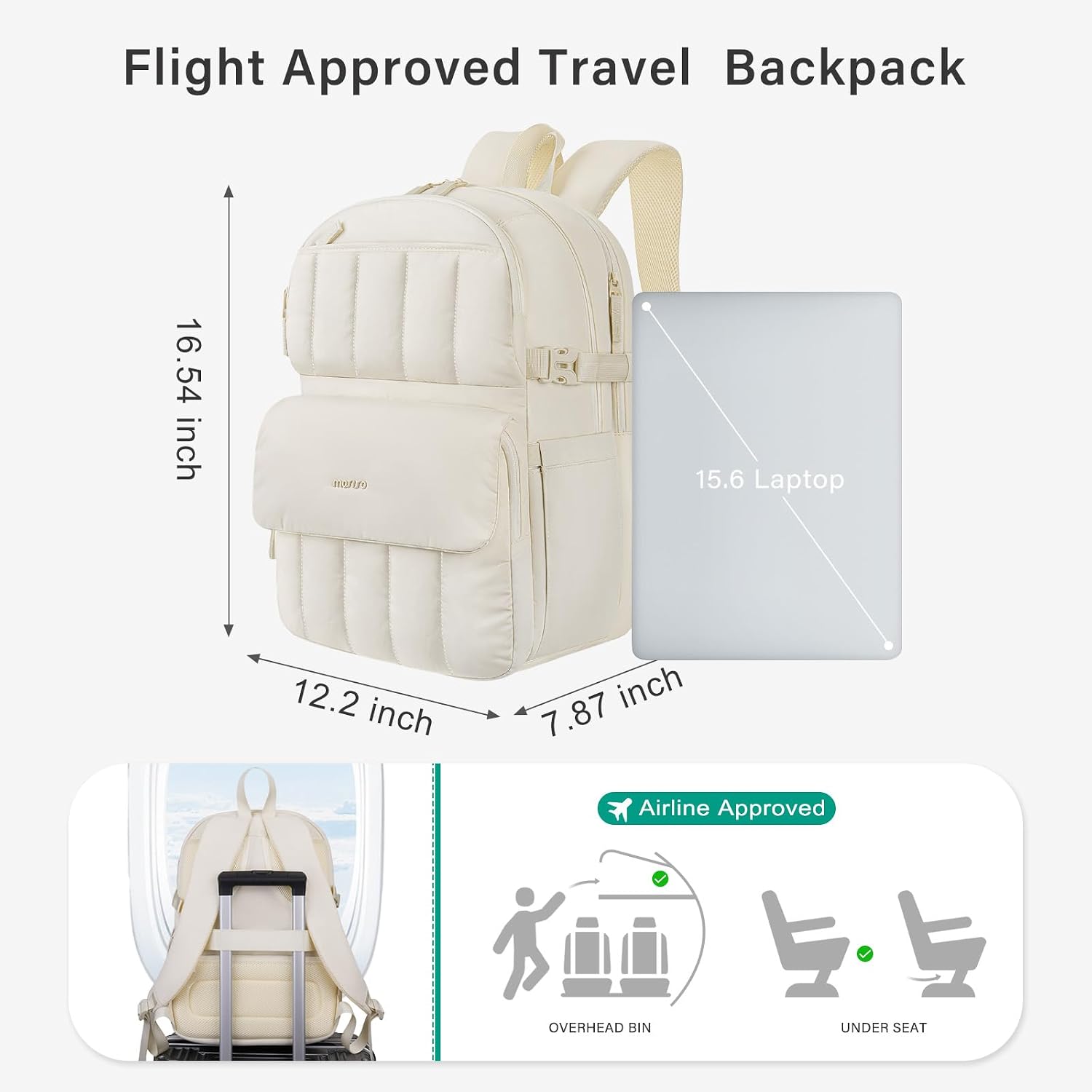 MOSISO Puffy Laptop-Rucksack f – Laptop Accessories Travel Case Bewertung und Preis