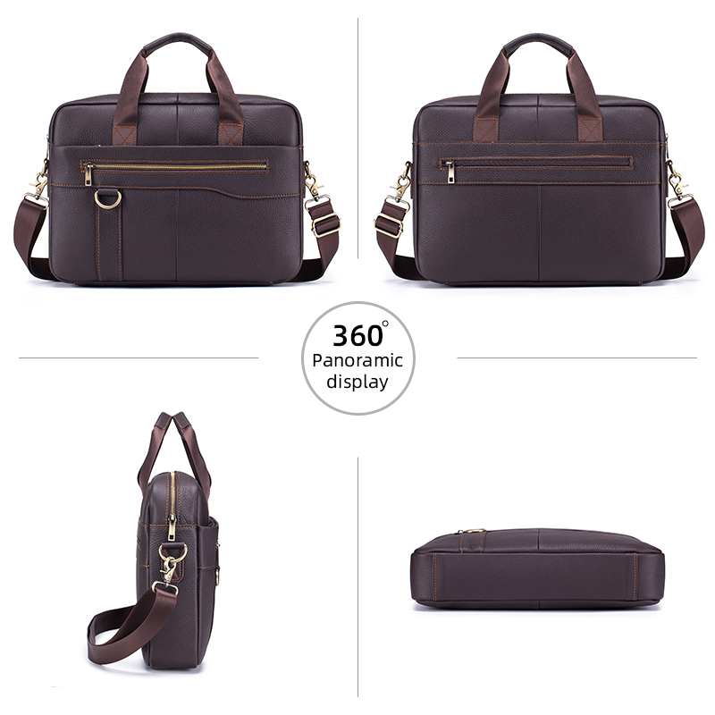 Herren Vintage Echtleder-Akten – Laptop Accessories Travel Case Bewertung und Preis