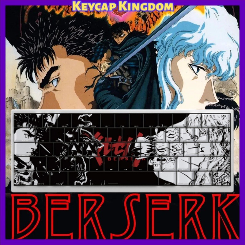 BERSERK Theme Anime Keycap 98  – Laptop Accessories Gifts Bewertung und Preis