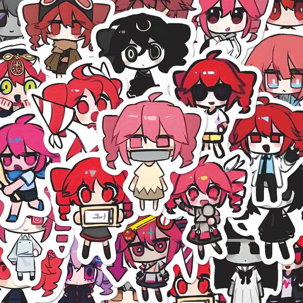 100PCS Kasane Teto Anime Aufkl – Laptop Accessories Gifts Bewertung und Preis