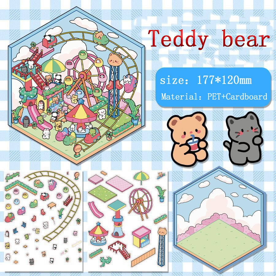 Cartoon 3D Tier Miniatur-Szene – Laptop Accessories Gifts Bewertung und Preis