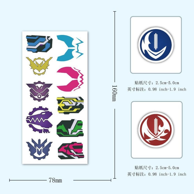 60 Blatt Kamen Rider Logo-Aufk – Laptop Accessories Bewertung und Preis